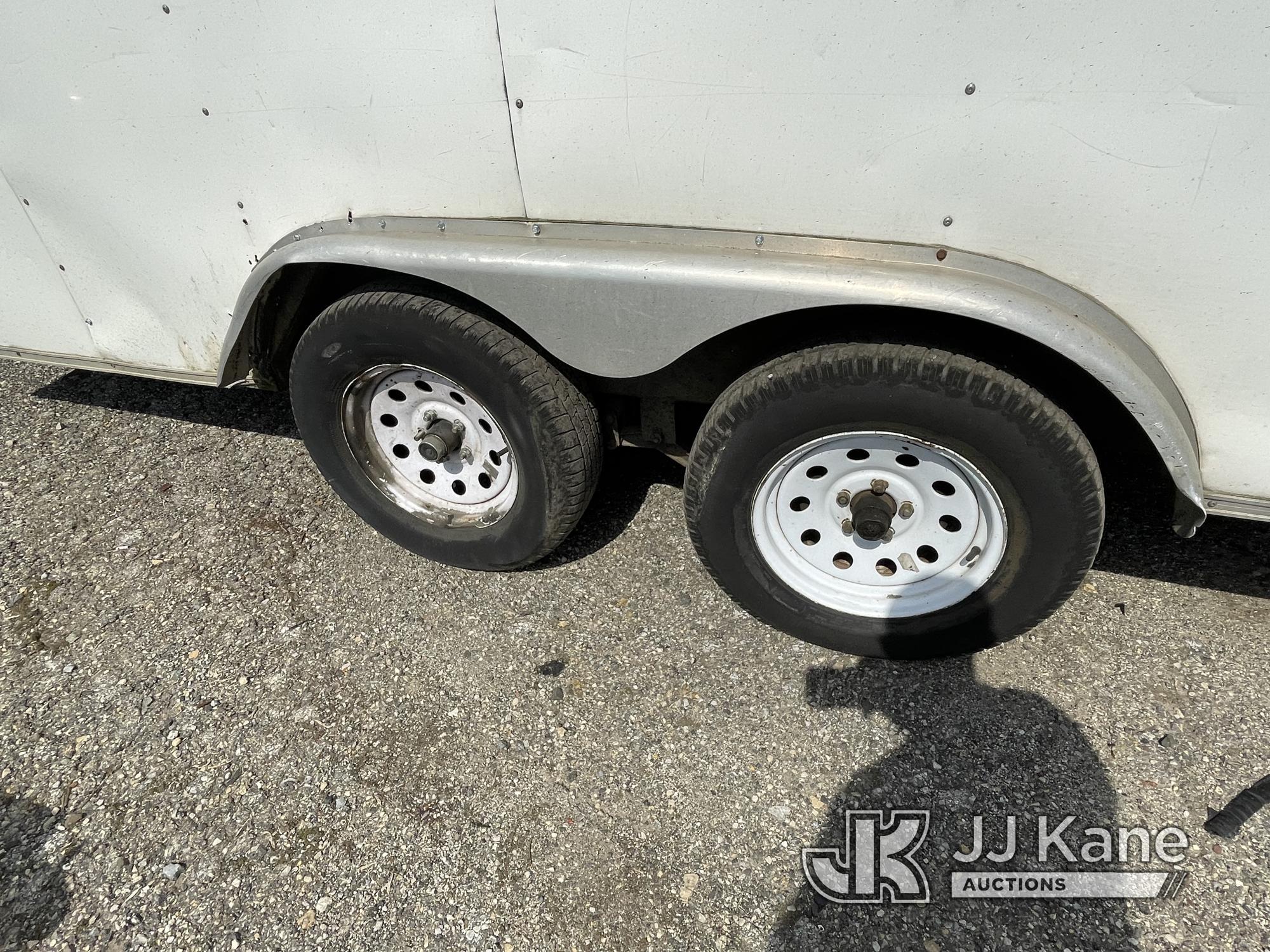 (Plymouth Meeting, PA) 2009 Carry-On REM 8x20CGR-7K T/A Enclosed Cargo Trailer Body & Rust Damage