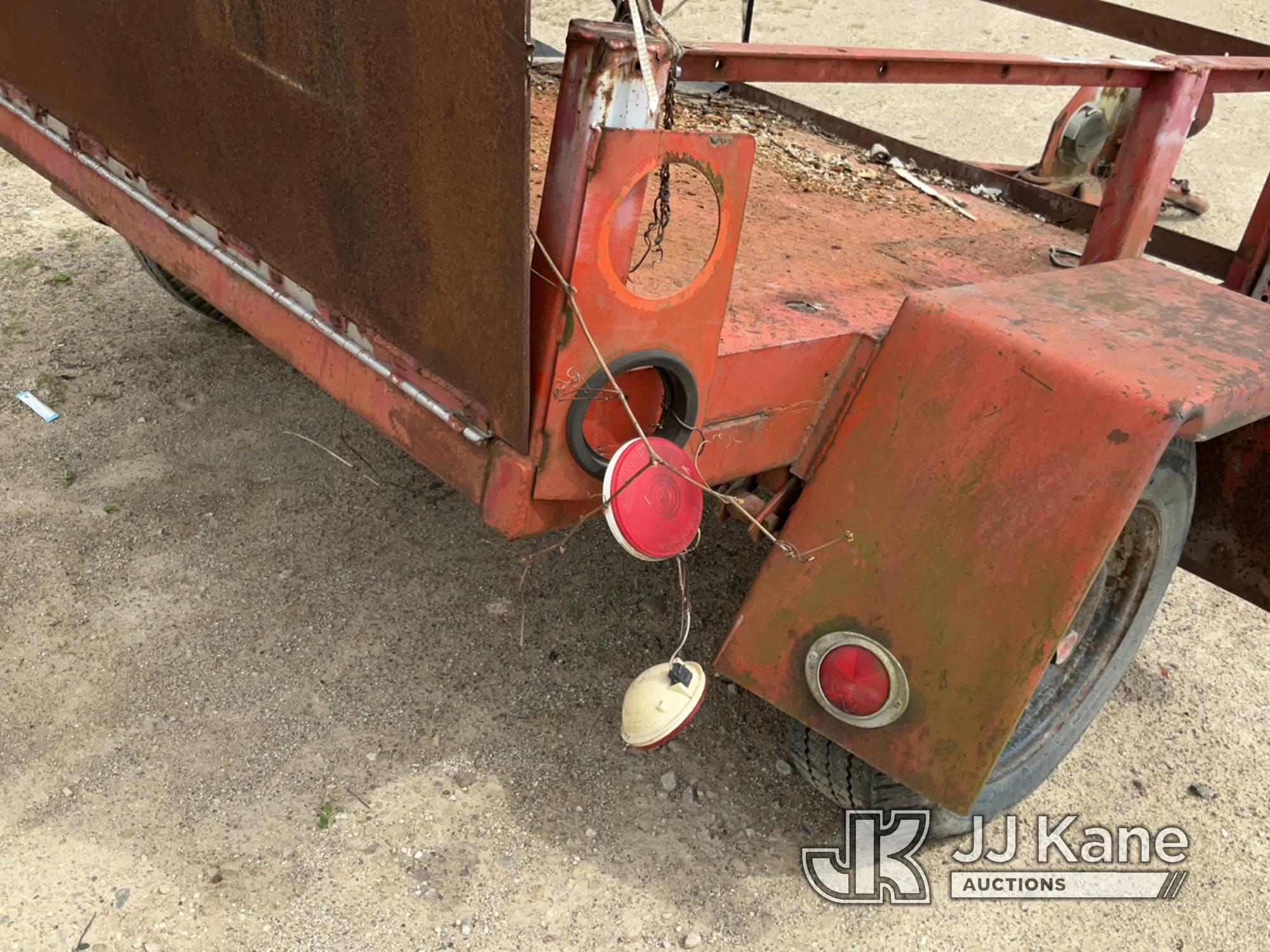 (Charlotte, MI) S/A Tagalong Trailer No Title, Flat Tire