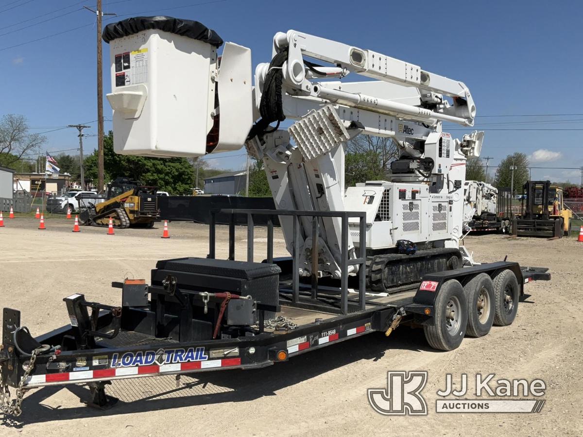 (Charlotte, MI) Altec TDA58, Articulating & Telescopic Bucket mounted on 2019 Altec TDA58 Crawler Ba