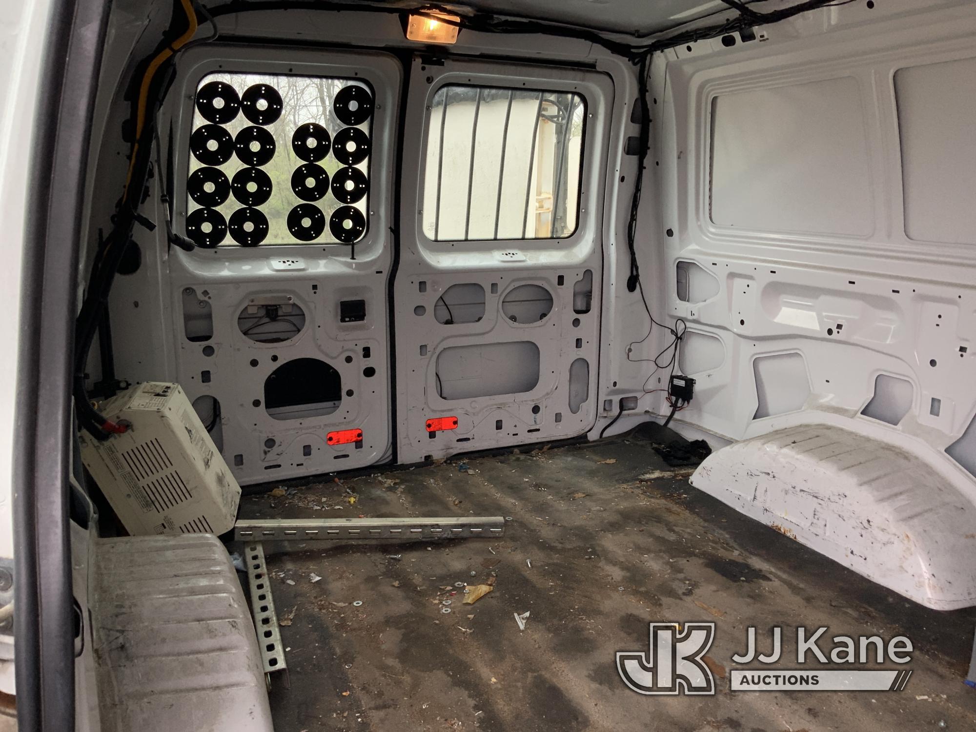 (Fort Wayne, IN) HI-Ranger NT29, Non-Insulated Bucket Van mounted on 2013 Ford E350 Cargo Van Runs &