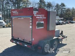 (Wells, ME) 2017 Ground Heaters Inc E3000 Portable Heater, mtd on 2017 Roadway Utility Trailer LLC L