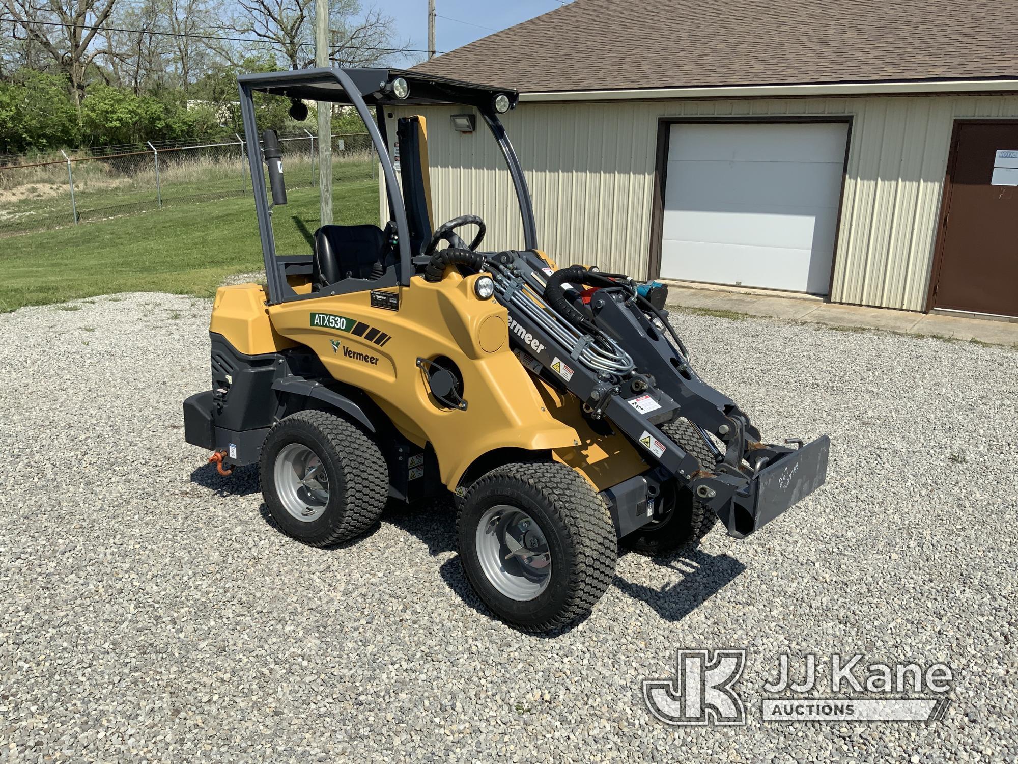 (Fort Wayne, IN) 2020 Vermeer ATX530 Articulating Wheel Loader Runs, Moves & Operates