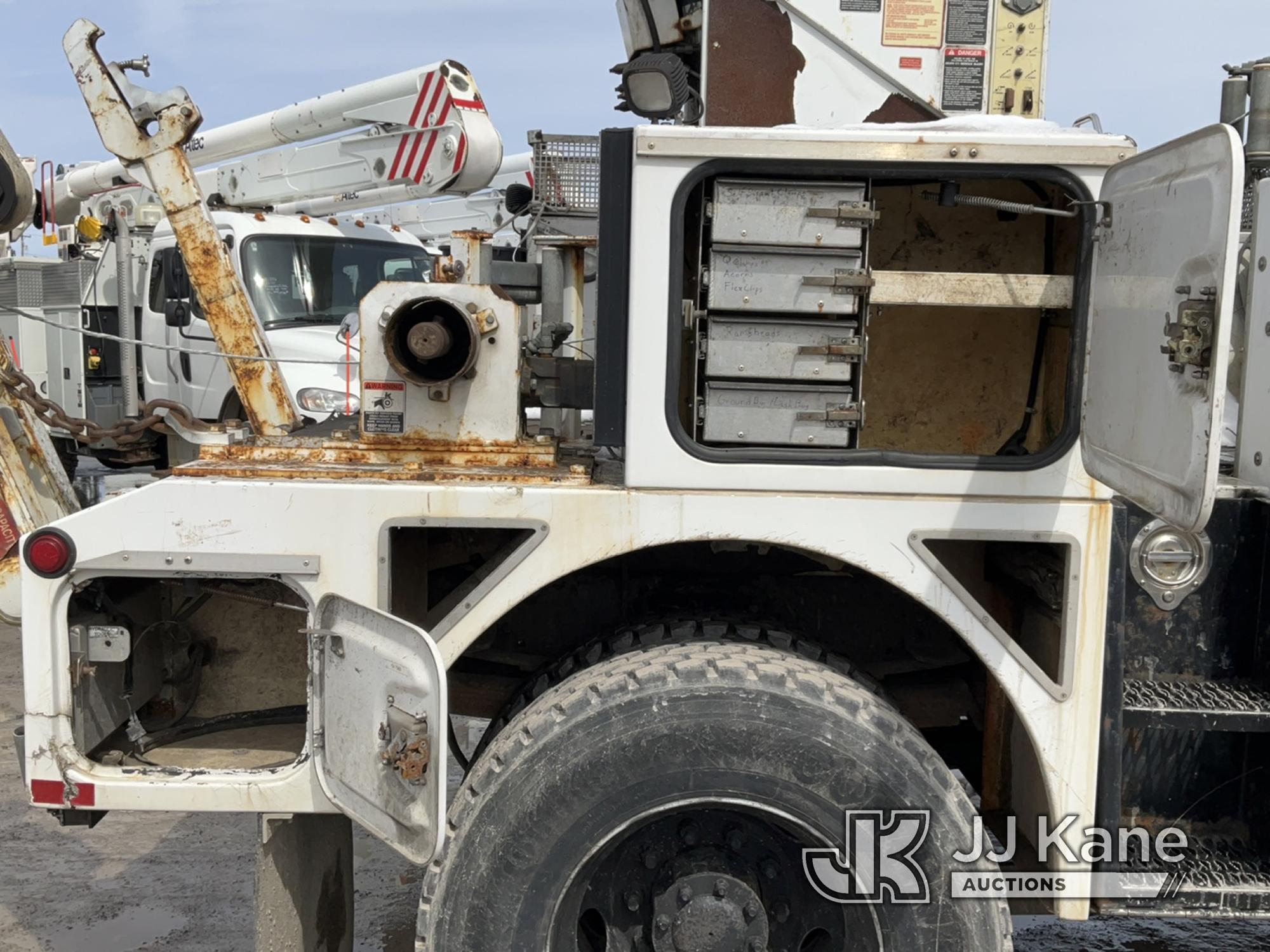 (Rome, NY) Altec A-T40C, Telescopic Non-Insulated Cable Placing Bucket Truck mounted on 2005 GMC C85