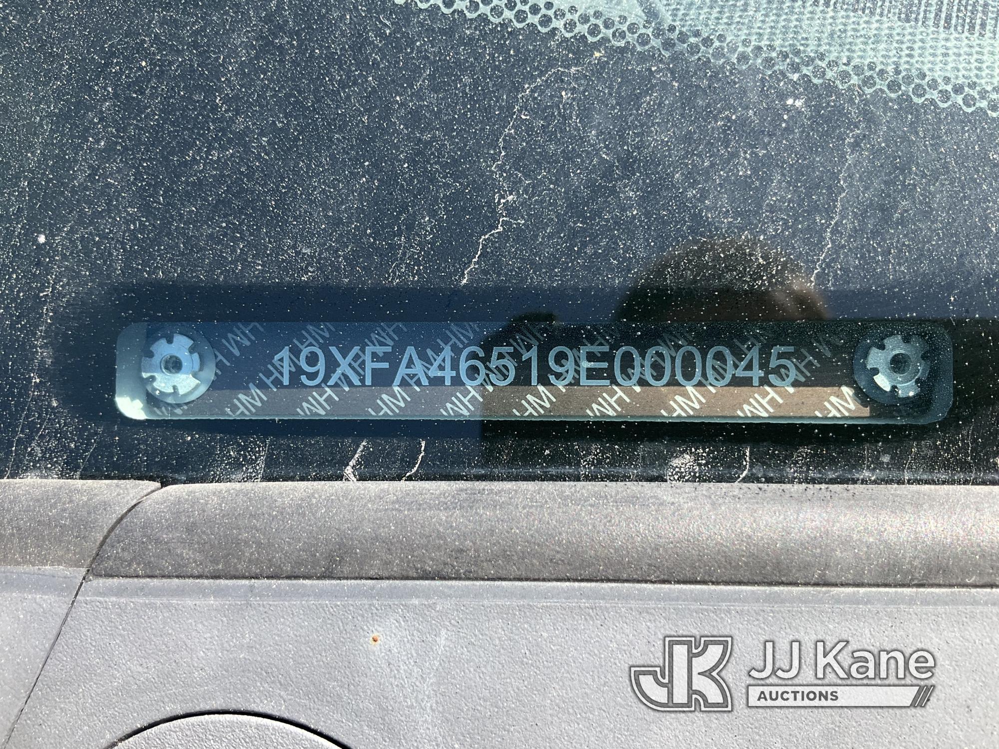 (Jurupa Valley, CA) 2009 Honda Civic GX 4-Door Sedan Runs, Moves, Missing Exasperation Date For CNG