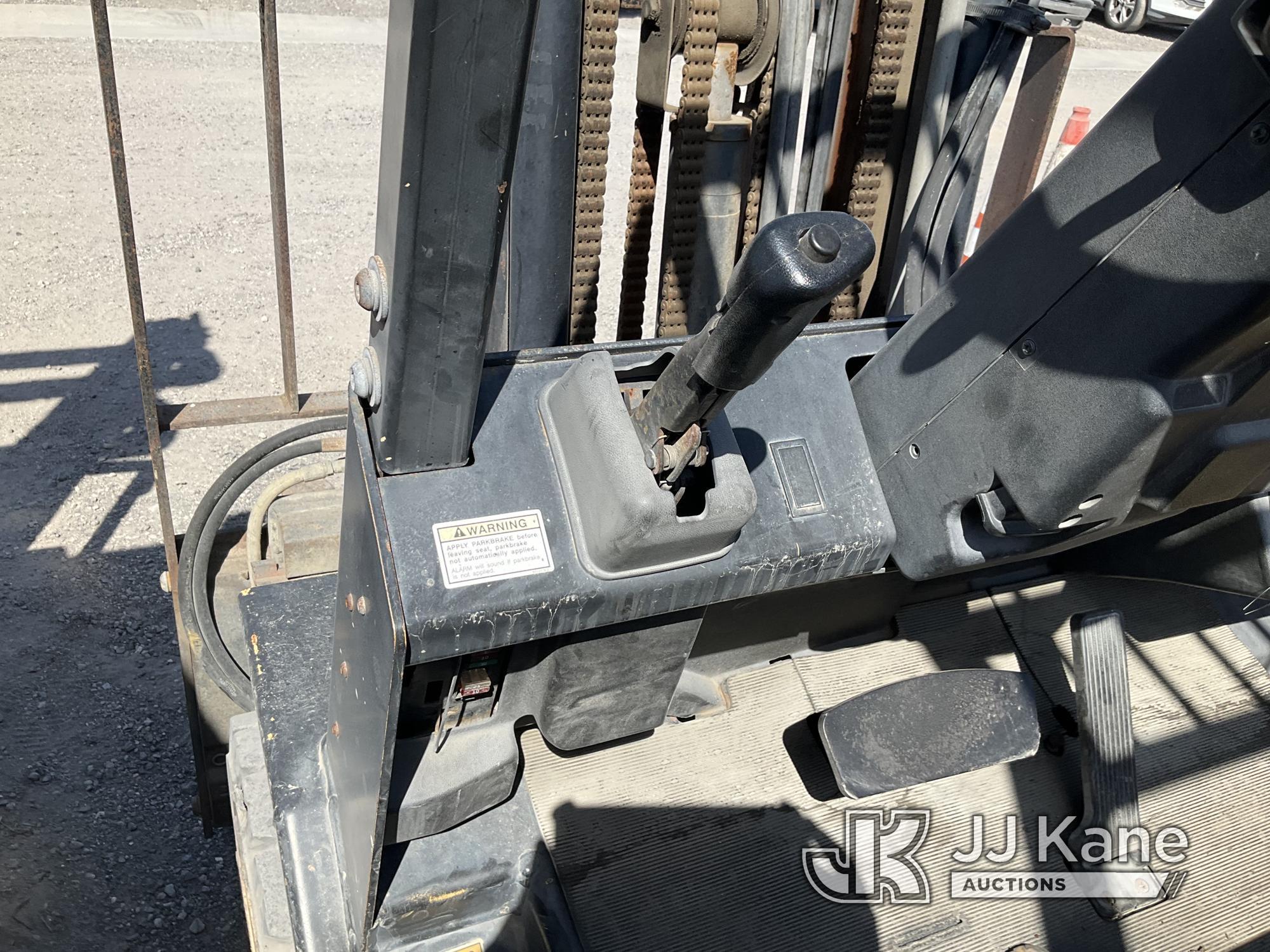 (Jurupa Valley, CA) Yale GP060 Solid Tired Forklift Runs & Operates