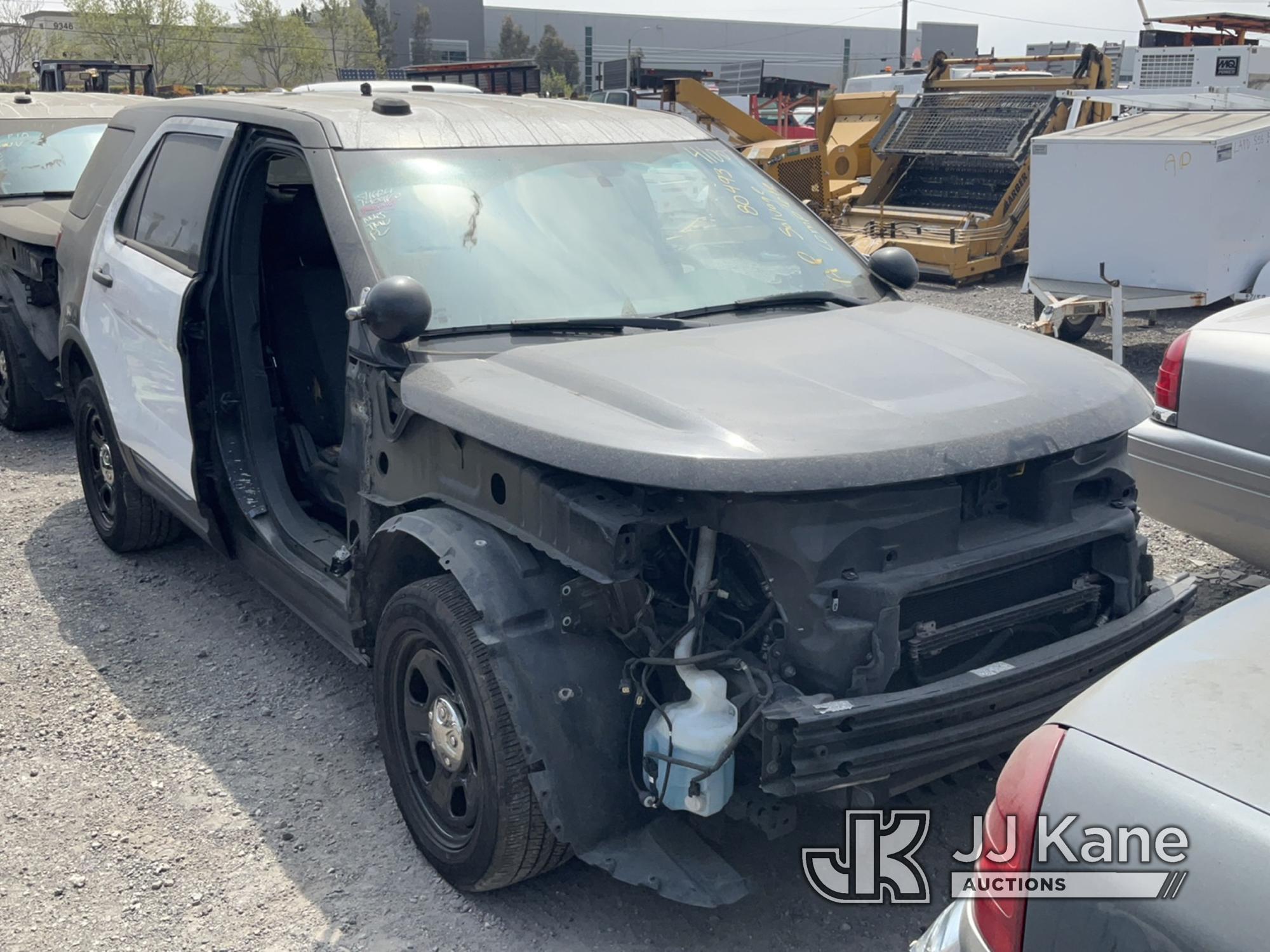 (Jurupa Valley, CA) 2014 Ford Explorer AWD Police Interceptor 4-Door Sport Utility Vehicle Not Runni