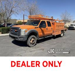 (Jurupa Valley, CA) 2012 Ford F550 Service Truck Runs & Moves