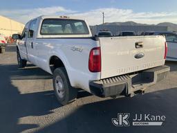 (Jurupa Valley, CA) 2008 Ford F250 4x4 Crew-Cab Pickup Truck Runs & Moves, Body Damage