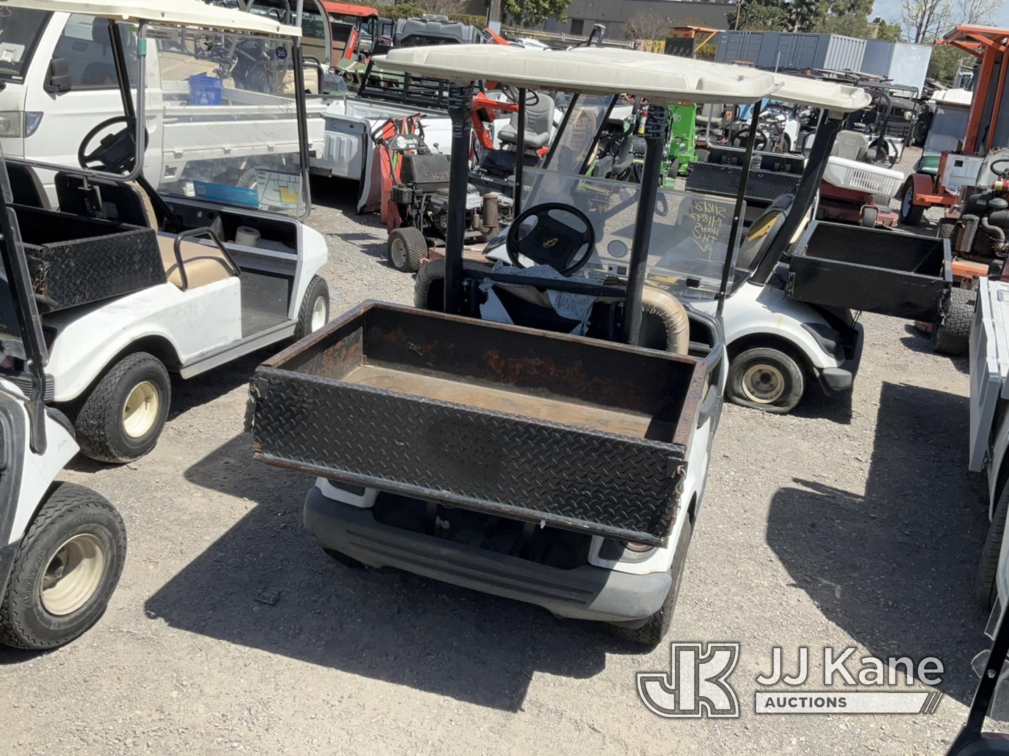 (Jurupa Valley, CA) 2011 Yamaha Golf Cart Not Running , No Key ,  Missing Parts