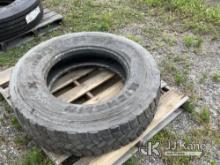 Used Michelin Tire - 11R22.5 (Used Tire) NOTE: This unit is being sold AS IS/WHERE IS via Timed Auct