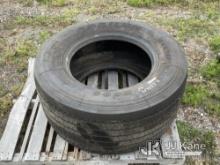 Used Sailun Tire - 445/50R22.5 NOTE: This unit is being sold AS IS/WHERE IS via Timed Auction and is