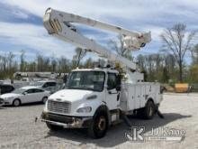 Altec AA55-MH, Material Handling Bucket Truck rear mounted on 2011 Freightliner M2 106 Utility Truck