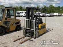 (Verona, KY) 2012 Yale ERP040 Solid Tired Forklift Runs, Moves & Operates) (BUYER MUST LOAD
