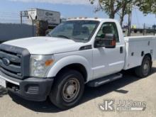 2016 Ford F350 Service Truck Runs & Moves