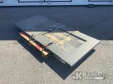 Metal Door (Used) NOTE: This unit is being sold AS IS/WHERE IS via Timed Auction and is located in D
