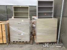 2 Pallets Of Metal Office Cabinets (Used) NOTE: This unit is being sold AS IS/WHERE IS via Timed Auc