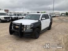 2019 Chevrolet Tahoe Police Package 4-Door Sport Utility Vehicle, City of Plano Owned Runs & Moves) 