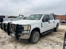 (Ingleside, TX) 2017 Ford F250 4x4 Crew-Cab Pickup Truck Not Running, Condition Unknown