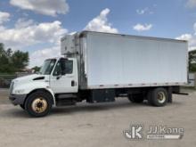 (South Beloit, IL) 2012 International Durastar 4300 Mud Mixing System Truck, Stairs & Benches NOT In