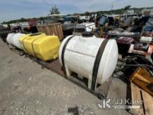 (2) Skid Mtd. Tanks (Condition Unknown)(Danella Unit) NOTE: This unit is being sold AS IS/WHERE IS v