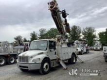 Altec DM47B-TR, digger mounted on 2016 Freightliner M2 Service Truck Runs, Moves & Operates, Rust & 