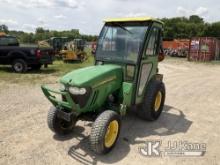 John Deere 2520 Tractor Runs, Moves, Rust, 3-Point Does Not Move, PTO Condition Unknown