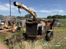 (Charlotte, MI) 2011 Altec DC1317 Chipper (13in Disc) Runs, Clutch Engages, Hour Meter Inoperable, N