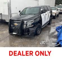 (Jurupa Valley, CA) 2020 CHEVROLET TAHOE 4-Door Sport Utility Vehicle Not Running , No Key, Wrecked