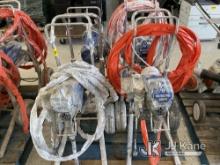 4 Paint Sprayers NOTE: This unit is being sold AS IS/WHERE IS via Timed Auction and is located in Sa