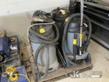 (Salt Lake City, UT) 4 Karcher Vacuums NOTE: This unit is being sold AS IS/WHERE IS via Timed Auctio