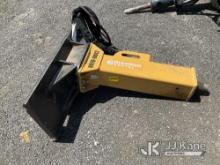 (Salt Lake City, UT) Skidsteer Breaker Attachment NOTE: This unit is being sold AS IS/WHERE IS via T