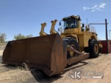 (Colorado Springs, CO) 2002 Caterpillar 854G Wheel Dozer Runs, Moves, Operates
