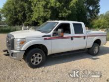 (Charlotte, NC) 2014 Ford F350 4x4 Crew-Cab Pickup Truck Runs & Moves) (Body Damage, Check Engine Li