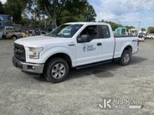 (Charlotte, NC) 2015 Ford F150 4x4 Extended-Cab Pickup Truck Duke Unit) (Runs & Moves) (Cracked Wind