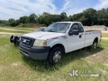 (Dothan, AL) 2008 Ford F150 Pickup Truck, (Municipality Owned) Runs & Moves