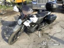 (Ocala, FL) 2017 Zero Motorcycles DSR/DSRP Motorcycle Not Running & Condition Unknown) (Has No Batte