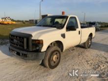 2008 Ford F250 4x4 Pickup Truck Runs & Moves) (Check Engine Light On, Body/Paint Damage) (FL Residen