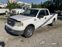 (Louisville, KY) 2007 Ford F150 Lariat Extended-Cab Pickup Truck Runs & Moves) (Airbag Light On, Min