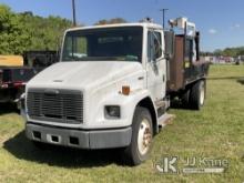 1998 Freightliner FL70 Reel Loader Truck Runs & Moves) (Body Damage