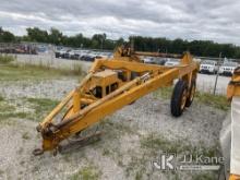 (Verona, KY) 1978 Hydra Dyne T/A Hydraulic Reel Trailer Not Operating, Condition Unknown