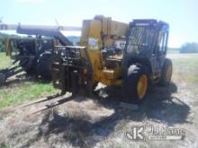 1994 JCB 506B 6,000# Rough Terrain Telescopic Boom Forklift Not Running, Condition Unknown, Cranks) 