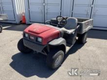 Toro Utility Cart Not Running, Does Not Crank, Conditions Unknown