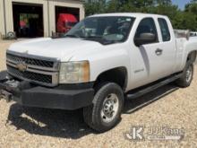 2011 Chevrolet Silverado 2500HD 4x4 Pickup Truck Runs & Moves) (Jump to Start, Driver Seat & Console