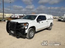 2019 Chevrolet K1500 4x4 Crew-Cab Pickup Truck Runs Rough & Moves) (Jump To Start, 
Blown Engine Pe