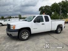 2012 GMC Sierra 1500 Extended-Cab Pickup Truck Runs, Moves, Rust Damage, Paint Damage, No Rear Seat