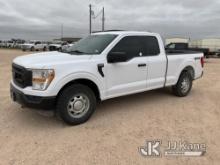 (Midland, TX) 2021 Ford F150 4x4 Extended-Cab Pickup Truck Runs & Moves) (Paint/Body Damage