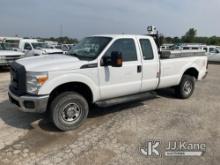 2014 Ford F250 4x4 Extended-Cab Pickup Truck Runs & Moves) (Check Engine Light On, Body Damage