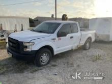 2015 Ford F150 4x4 Extended-Cab Pickup Truck Runs & Moves) (Jump to Start) (Wrecked