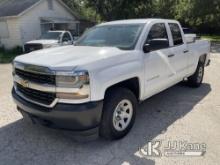 2016 Chevrolet Silverado 1500 4x4 Extended-Cab Pickup Truck Runs & Moves