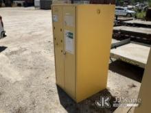 Eagle Flammable Storage Cabinet Model YPI-62 31in x 31in x 65in NOTE: This unit is being sold AS IS/